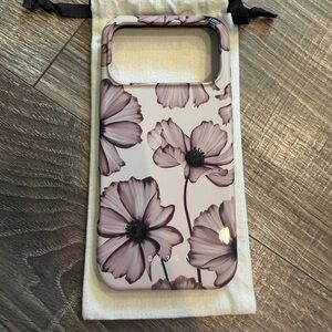 Floral Phone Case Black and White